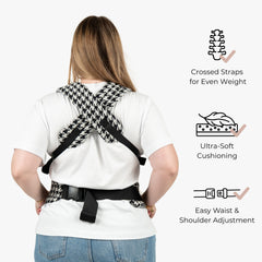 Black Houndstooth — quick adjustment
