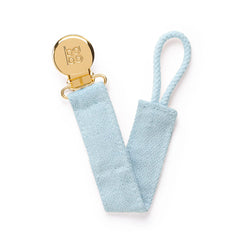 Denim Cloud pacifier clip