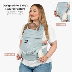 Denim Cloud — front detail